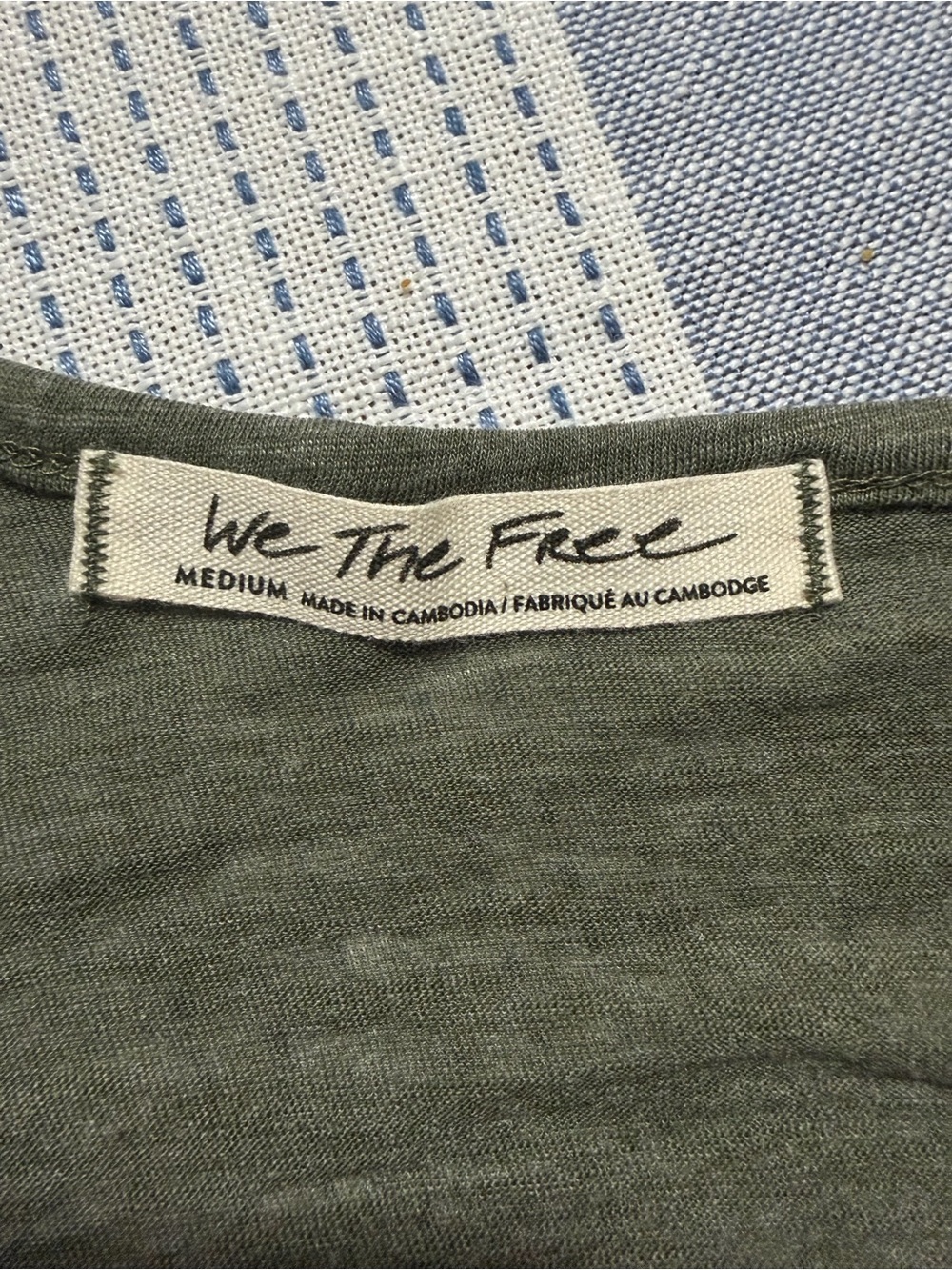 We the Free Sandy Swing Tank- Moss - Picture 8 of 10